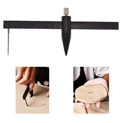 Compas d'arrivée, coupe-cercle, pied à coulisse pour argile, poterie, céramique, bricolage