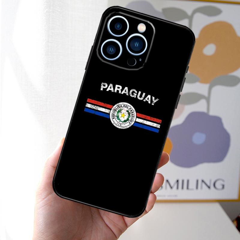 Paraguay Flag Phone Case For IPhone 18 16 15 14 13 12 Mini 11 Pro XS Max XR X 7 8 Plus Back Cover