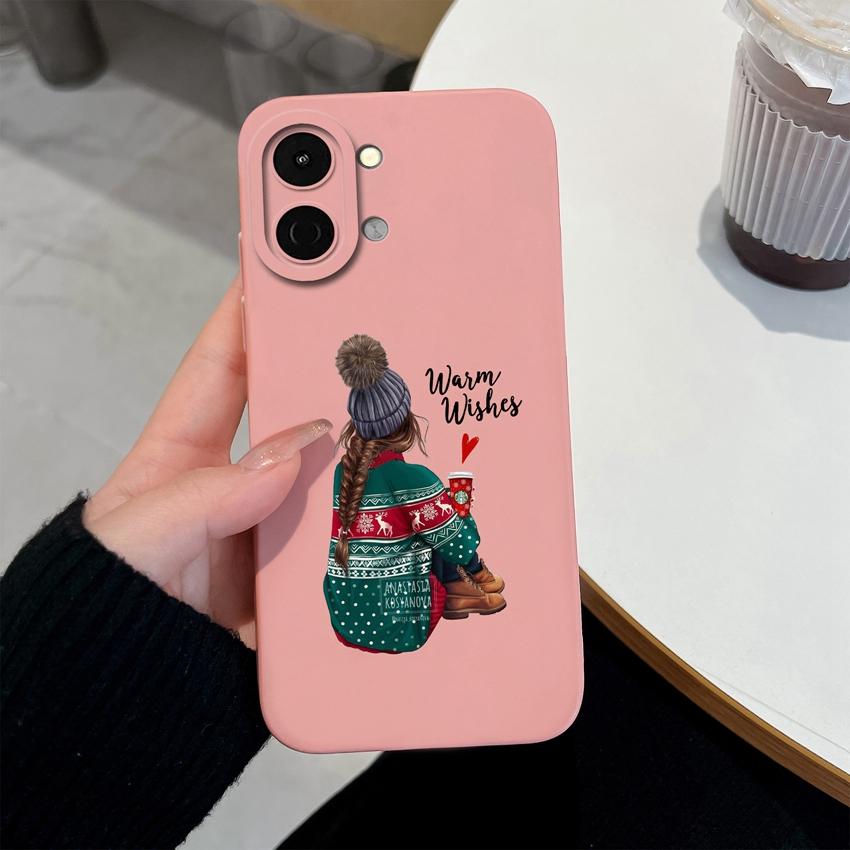 For Tecno Spark Go 3 2 1S 40 30 40C Pova 7 Ultra Pro Neo Case Sweet Girls Back Cover Soft Liquid Silicone Shockproof Phone Bags For Tecno Shell Bumper