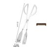 304 Stainless Steel Multi-Purpose Kitchen Tongs