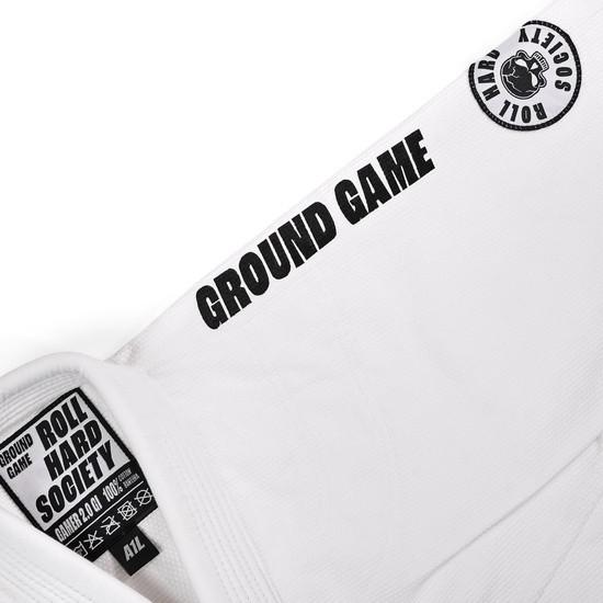 Ground Game Kimono/Gi BJJ Men's Gamer 2.0 White A2L