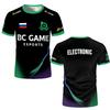 Neues CS2 BC.Game E-Sport Trikot S1mple Profi-Liga Spieler Trainingsuniform Unisex Personalisierbare ID Atmungsaktiv E-Sport Fan T-Shirt