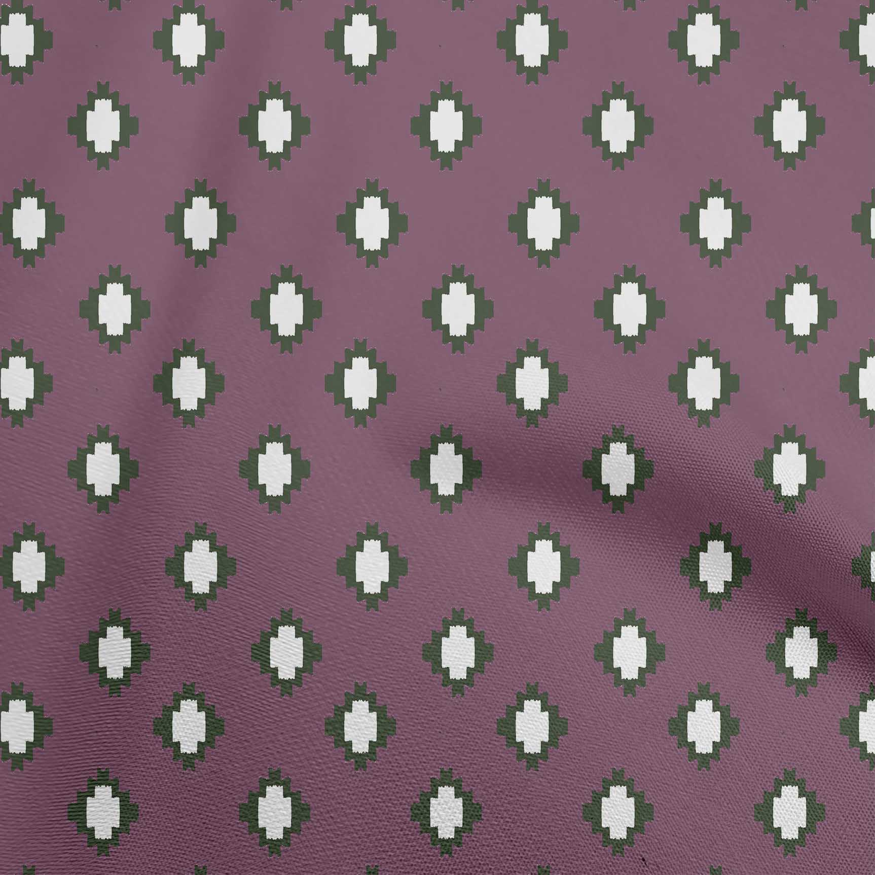 

oneOone Cotton Poplin Brown Fabric Asian Ikat Sewing Material Print Fabric By The Yard 42 Inch 42 Inch Wide - Viscose Chiffon винний