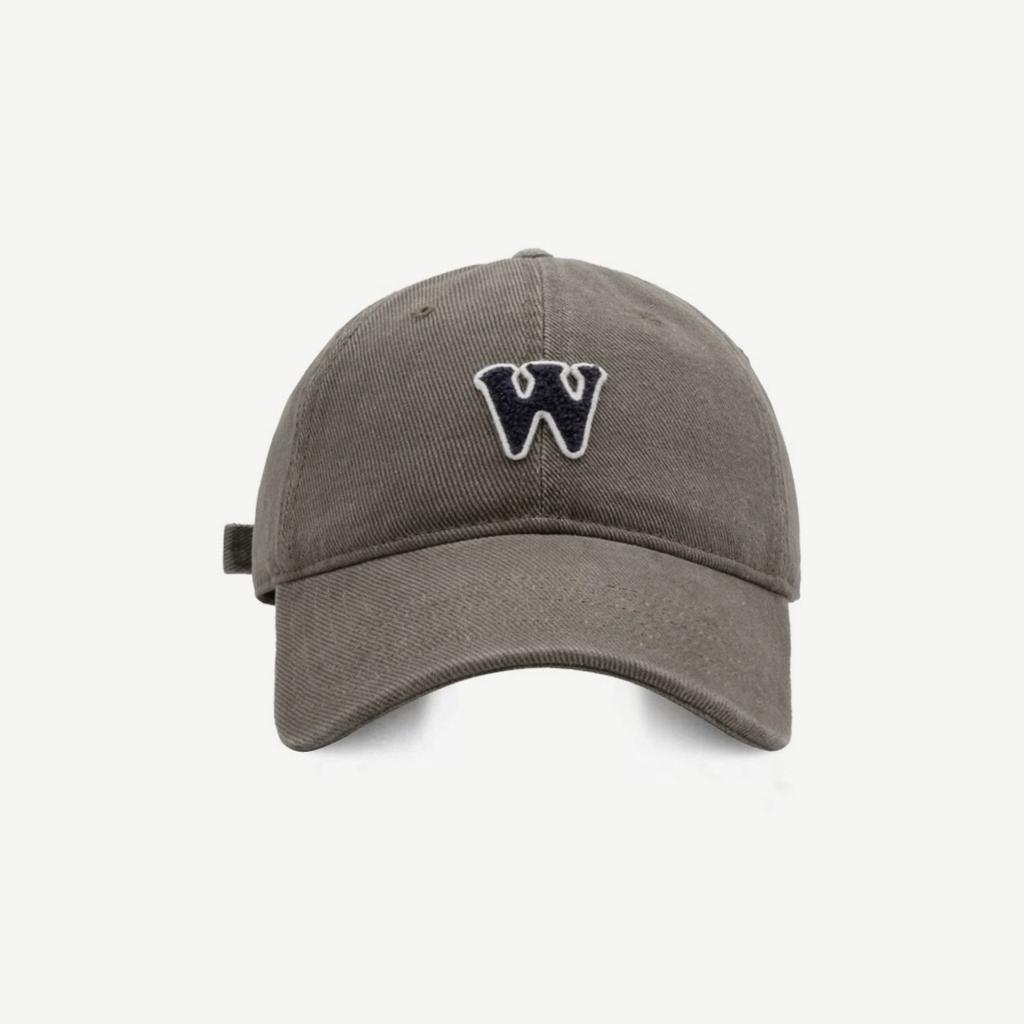 Japanese Retro Work Suit Letters  Patch Baseball Cap Women  American Soft Top  Versatile Casual Sun Visor  Men