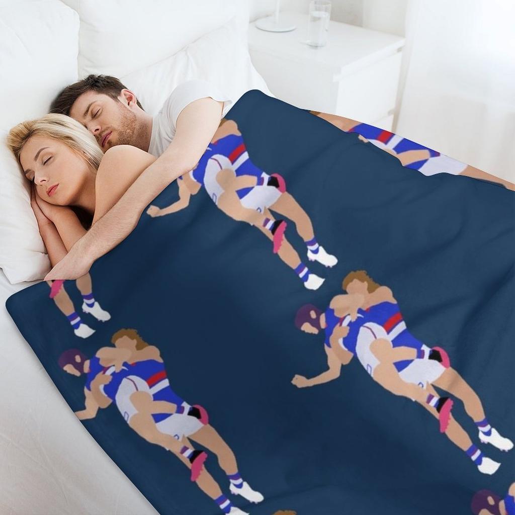 Aaron Naughton and Caleb Daniel Throw Blanket Soft Plaid Summer Decoratives Furry Blankets