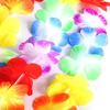 24/50/100Pcs Colorful Silk Flower Necklace Vibrant Faux Flower Garland Necklace  Summer Pool Party