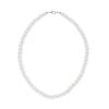 8Mm multi-color glass imitation pearl necklace jewelry women's collarbone chain simple short pearl necklace