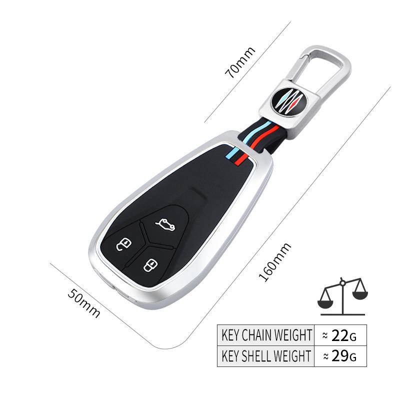 Auto Smart Key Fob Cover Case Protective Remote Fit For Skyworth Ev6 Skywell Et5 Ht-I Hti Imperium Sev Elaris Beo Phev Auto Key Fob Decoration