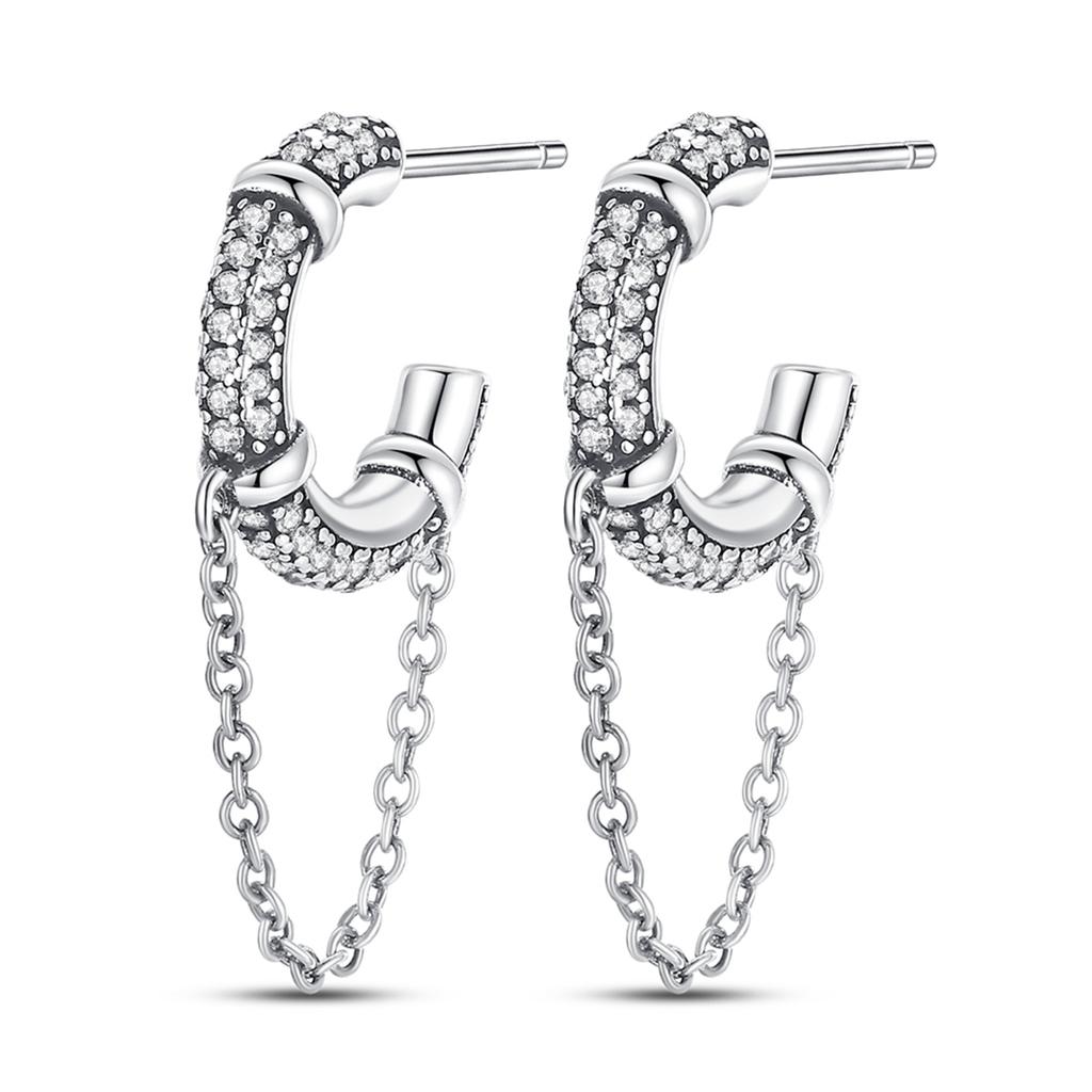 Copper Plated Woman Hoop Earring Original Pendientes Luxury Jewelry Gift