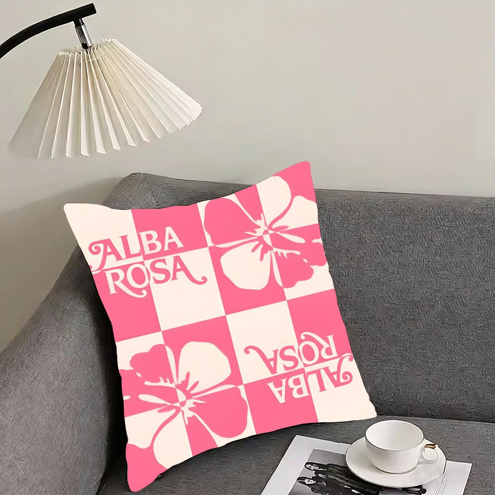 AALBAR ROSAS Brand Cushion Cover Pillowcase Ultra Soft Skin Friendly Fabric Cloud Like Comfort  Concealed Zipper