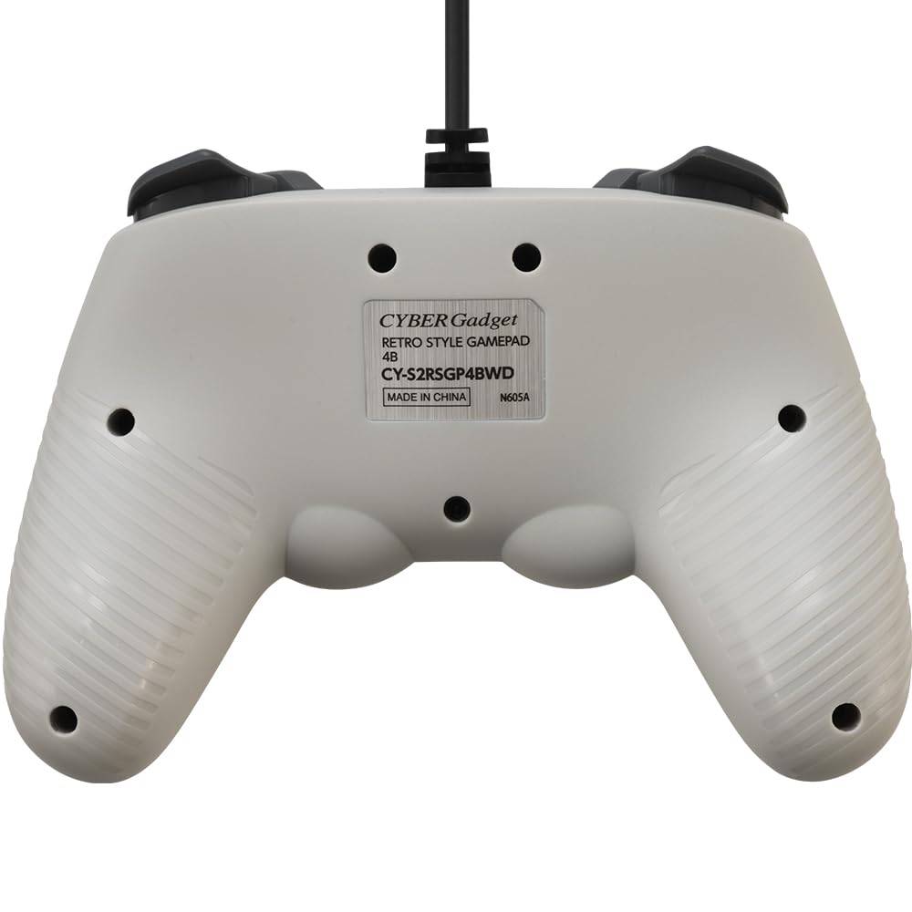 CYBER Retro Style Gamepad 4B Wired Type Switch2 Retro Gray (for / Switch)