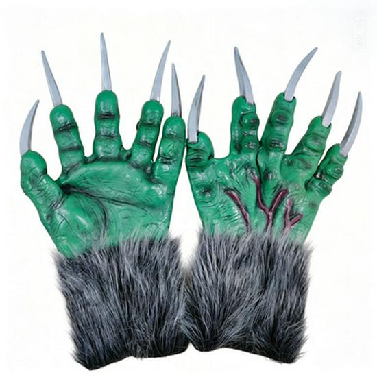 Unisex Scary Ghost Claw Gloves Halloween Costume Accessories for Masquerade, Pranks, and Photo Props