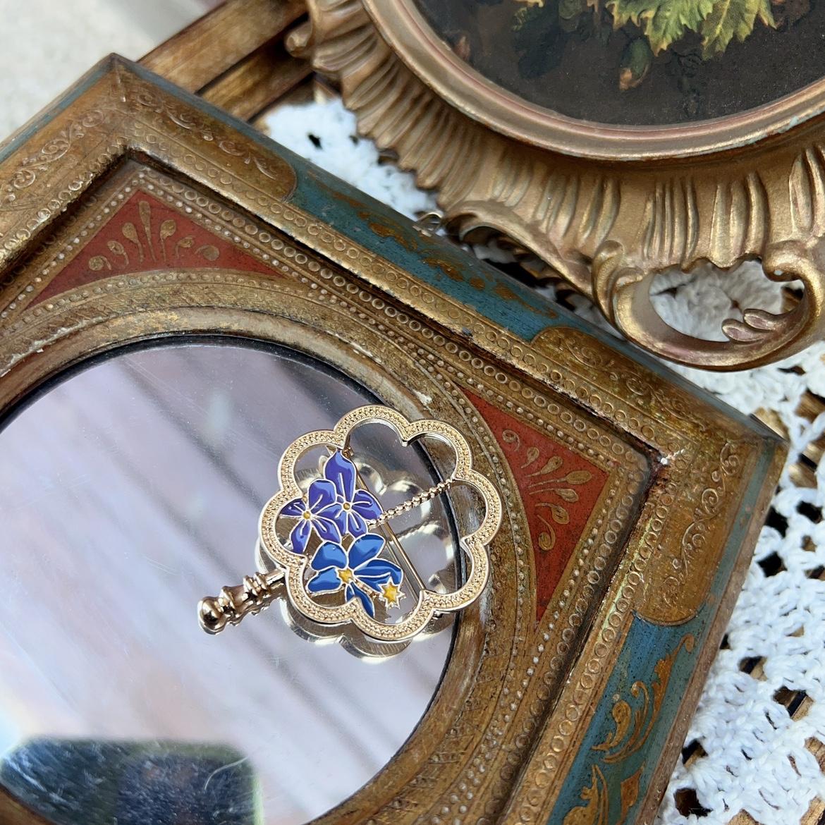 Vintage Dames Heren Klassieke Corss Kwastje Kristal Badges Accessoires Barok Stijl Dame Banket Feest Luxe Broches Pin Cadeau gray