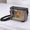 Cloth Portable Hamster  Cage Outing Travel Lightweight Breathable Transparent Parrot Bird Messenger