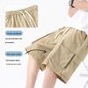 MINISO Men's Ice Silk Casual Cargo Shorts