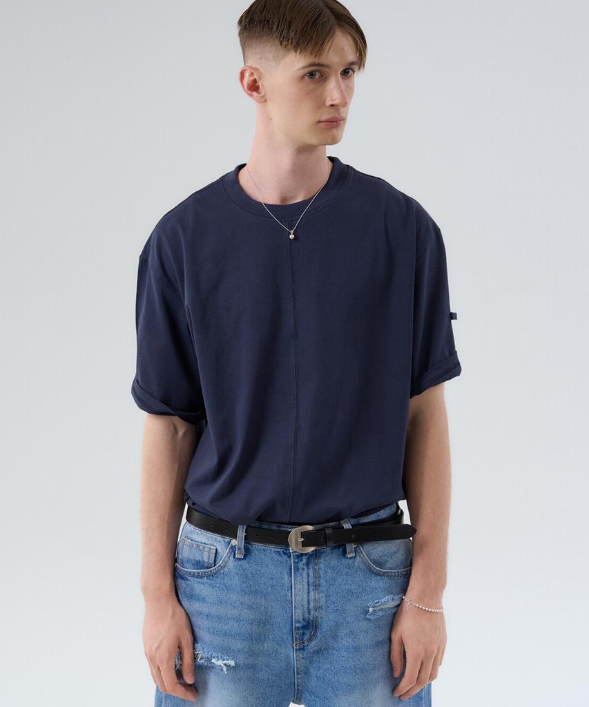 Windeo Cf Cotton T-Shirts - Navy
