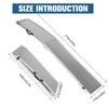 2Pcs 85inch Aluminum Folding Loading Ramps with Handle Foldable Truck Loading Ramps for Motorcycles Lawn Mowers UTVs and More