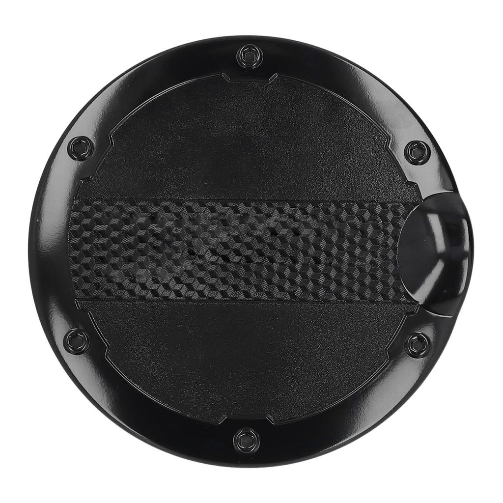 Electroplated Fuel Door Gas Oil Filler Cover Trim Replacement for 2016 2017
