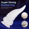 Octopus Tentacle Anal Plug Oversized Transparent Crystal Simulation Dildo Female Masturbator