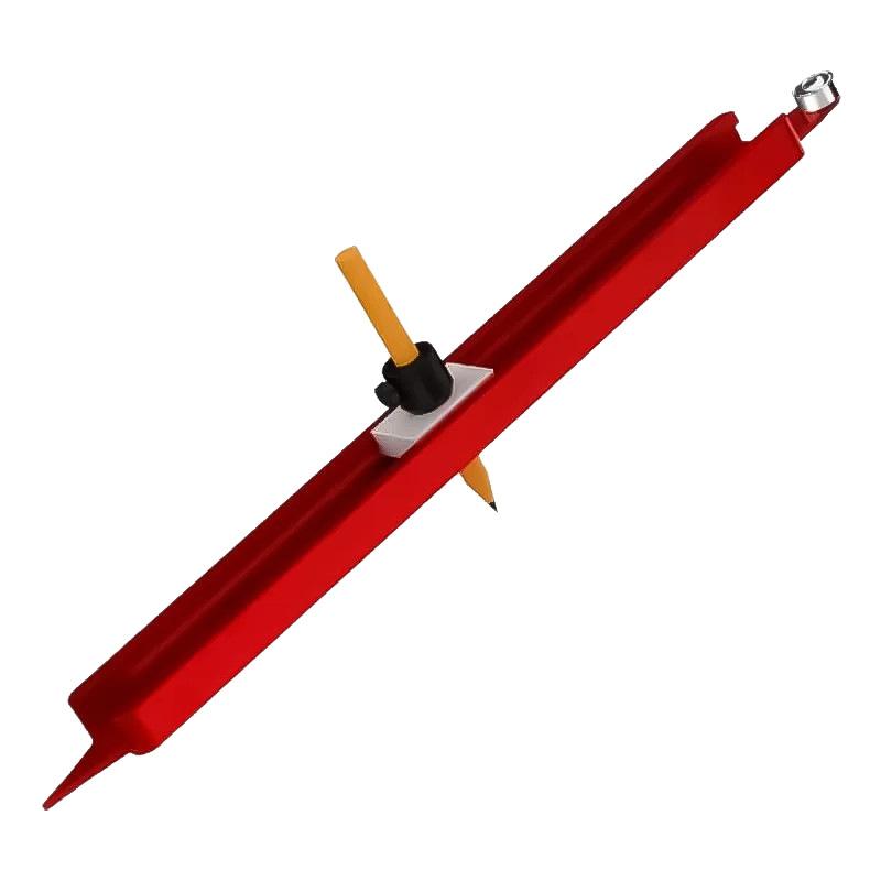 Adjustable Contour Scribe Ruler with Pencil Holder High Quality Material Profile Duplicator for Long Lasting Carpentry Woodworking Use