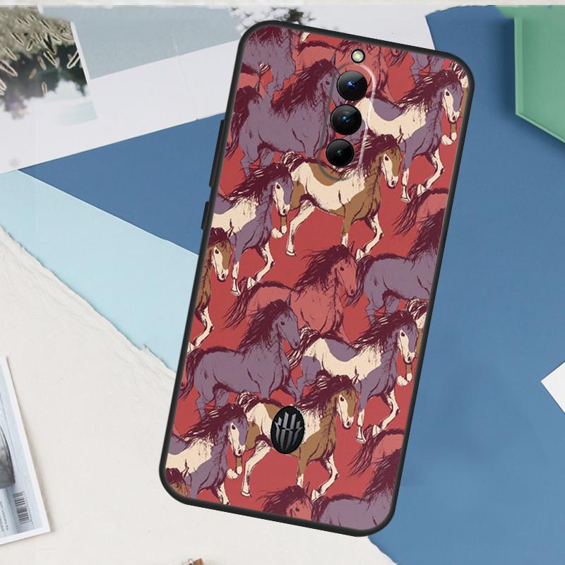 

Boho Western Wild Feathers Native Case For ZTE Nubia Red Magic 9 10 11 8 8S 9S 10S Pro Plus 6 7 6S 7S Pro 5G 6R 10 Air Cover RedMagic 10 Pro Plus