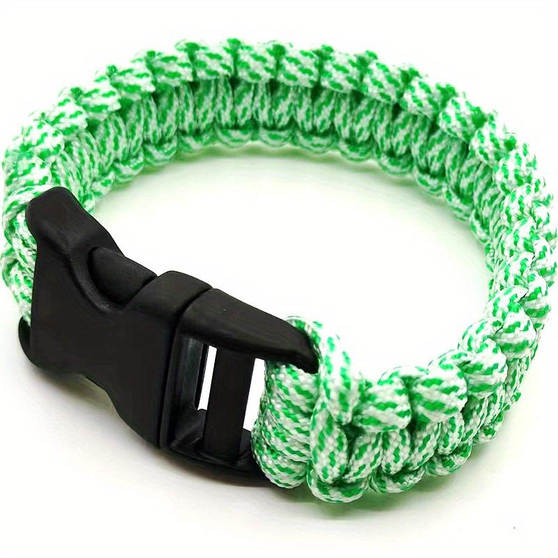 1pc Seven-core Umbrella Rope Bracelet, Creative Color Braided, Plastic Mosaic Material, Weave Main Material, Simple Style