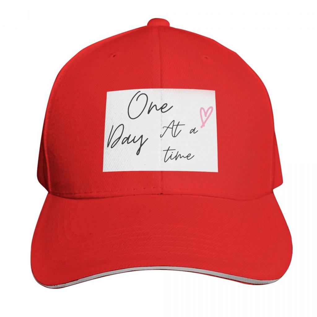 one day at a time Baseball Cap winter hats for Unisex birthday hard hat Dropshipping Unisex Womens