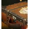 Vintage European Retro Suitcase Large Handheld Storage Box Photography Prop Antiqued Gift Box