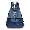 Schoolbag100% first-layer cowhide leather backpack women's tide soft leather Korean version large-capacity travel backpack unisex bag