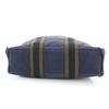 HERMES Made in France Fool Toe PM canvas Tote Bag Navy Discontinued Women Used