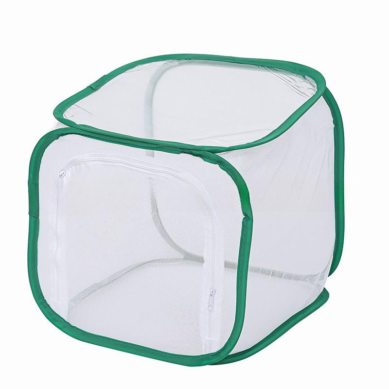 Outdoor Folding Insect Breeding Cage Butterfly Cage Hatchable Mesh Breathable Light Transmitting Insect Observation Box Cage