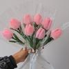 5pcs Handmade Artificial Tulip Bouquets Home Decor Artificial Flowers  Valentine's Day Gift
