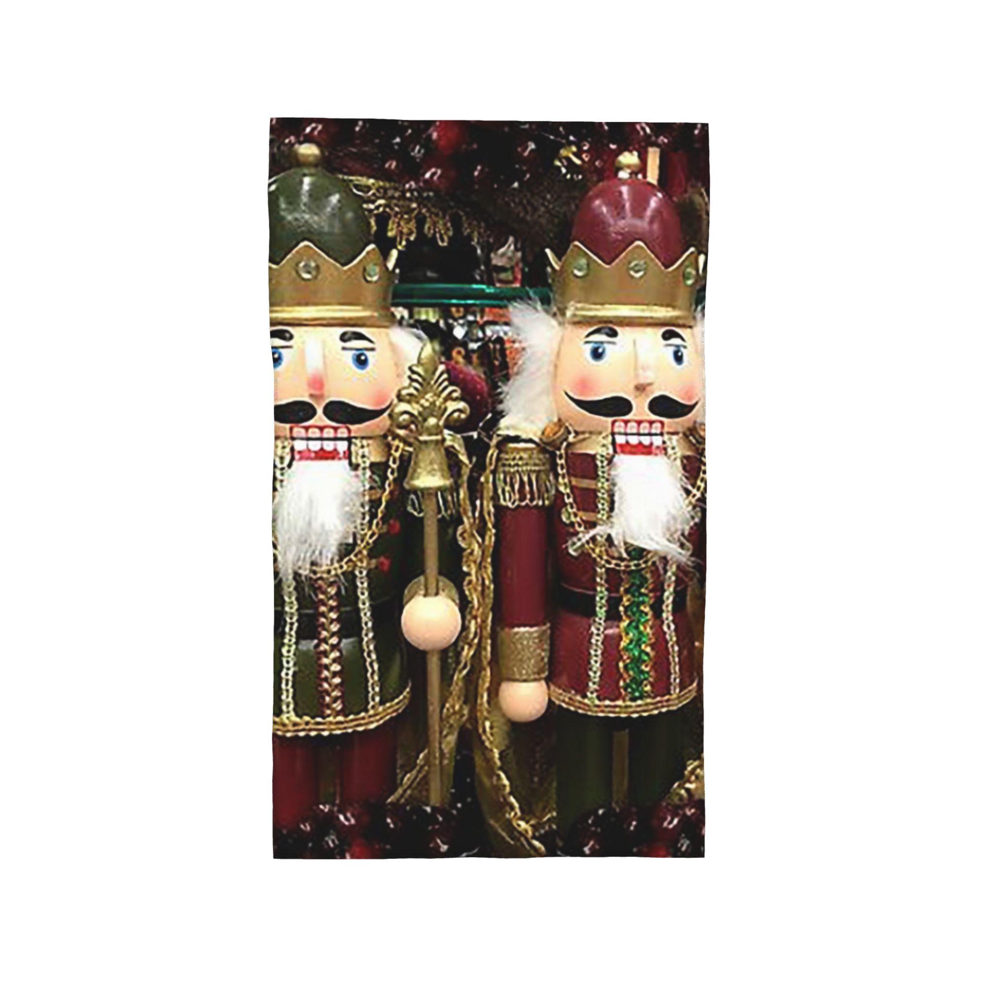 Christmas Nutcracker Trio Soft Face Towel Quick Dry Pool Bath Cotton Towels Absorbent Quick W40*H60(CM)
