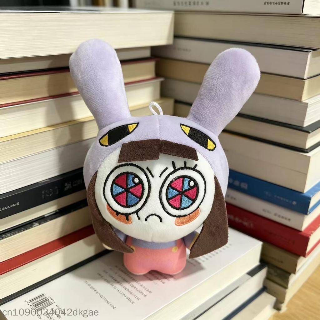 Fantastic Digital Carnival Pomni Cotton Doll Cute Soft Jax Plush Doll Animated Style Decoration Collection Kids Toys Gifts