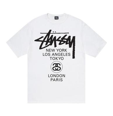 Stussy World Tour Tee SOLD OUT!!! - 2025 - 'White' - NWT - T-Shirt Unisex T-Shirt