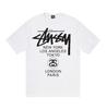 Stussy World Tour T-Shirt AUSVERKAUFT!!! - 2025 - 'Weiß' - NWT - T-Shirt Unisex T-Shirt