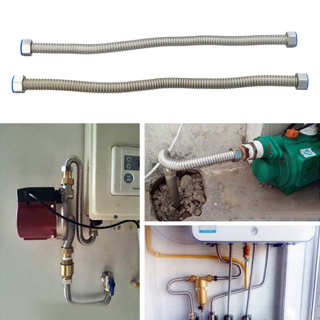 Diverse Use Cases Supported by Our Reliable Two Pack of Flexible Stainless Steel Connection Hoses for Homeowners