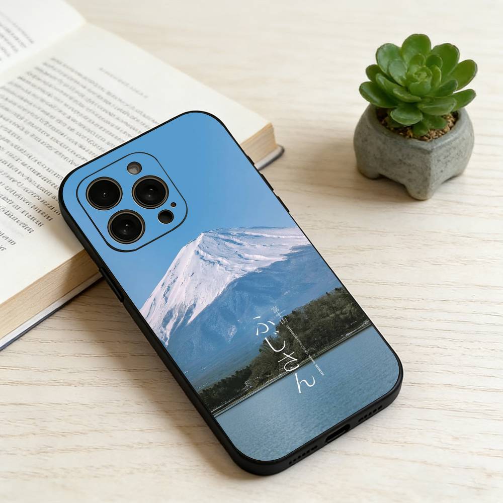 

Mount Fuji, Japan Phone Case Silicone Soft For IPhone 17 16 15 14 13 12 11 X XR Plus Pro Max Plus iPhone12