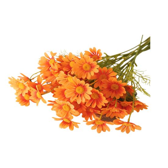 Artificial Flower UV Resistant Fake Wildflowers with Stems 20.8" Faux Silk Spring Floral