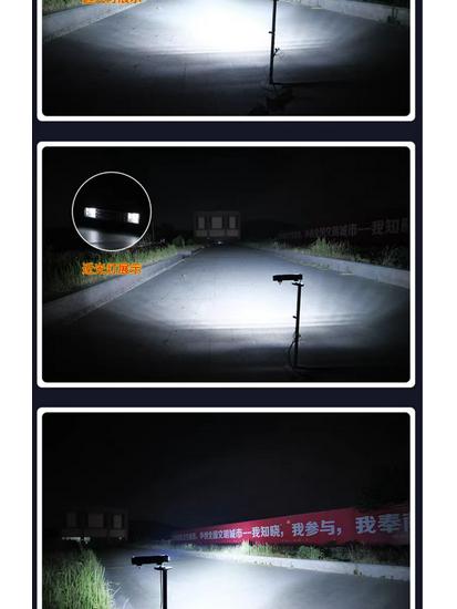 Super Bright LED Headlights for Electric Vehicles & Motorcycles, High/Low Beam, 12V