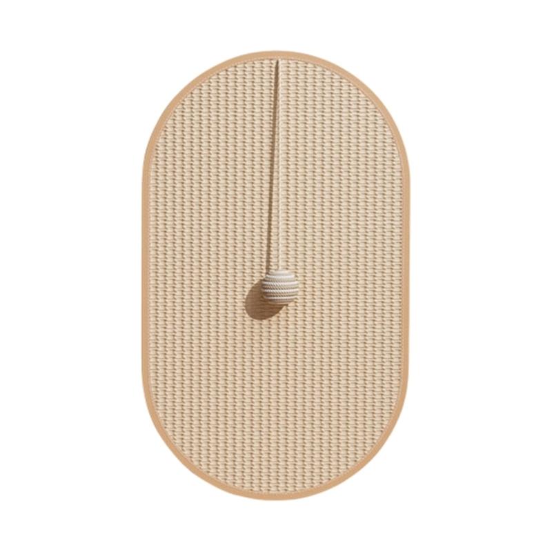

Space Saving Adhesive Sisal Cats Grinding Board Wall Sticker Protects Furniture From Scratches Durable Pet Toy Decors