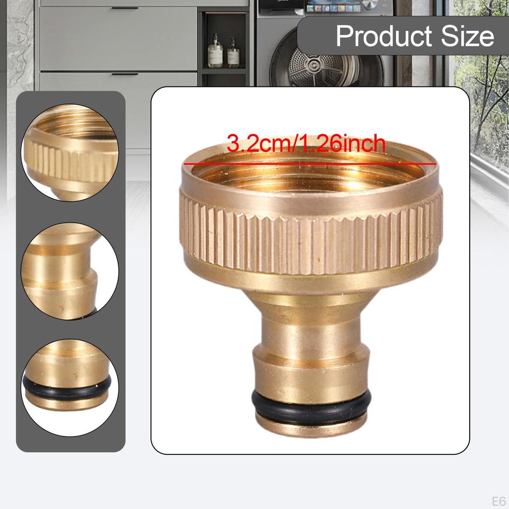 Garden Hose Quick Connector Connection Accessories Fitting Pipe Tap for Outlet Sprayer