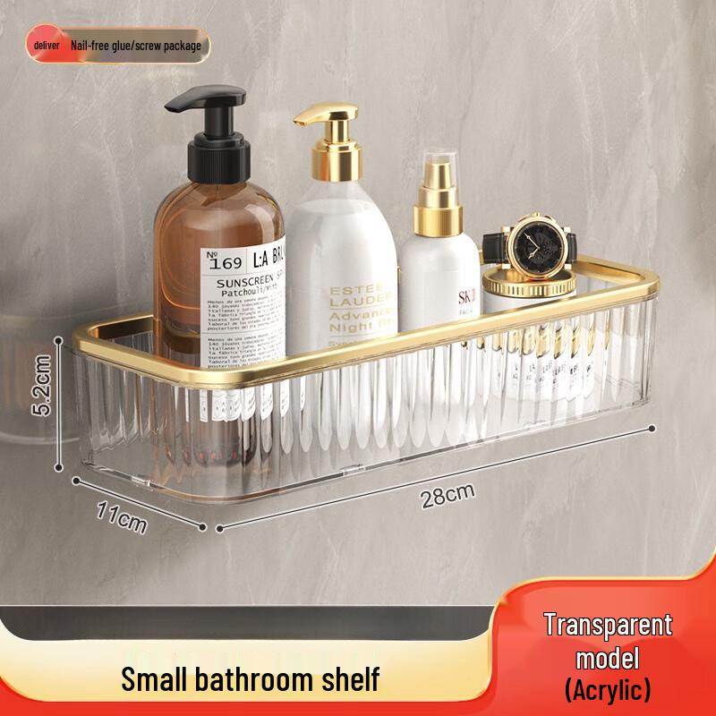 Mi Ling Smart No-Drill Bathroom Shelf