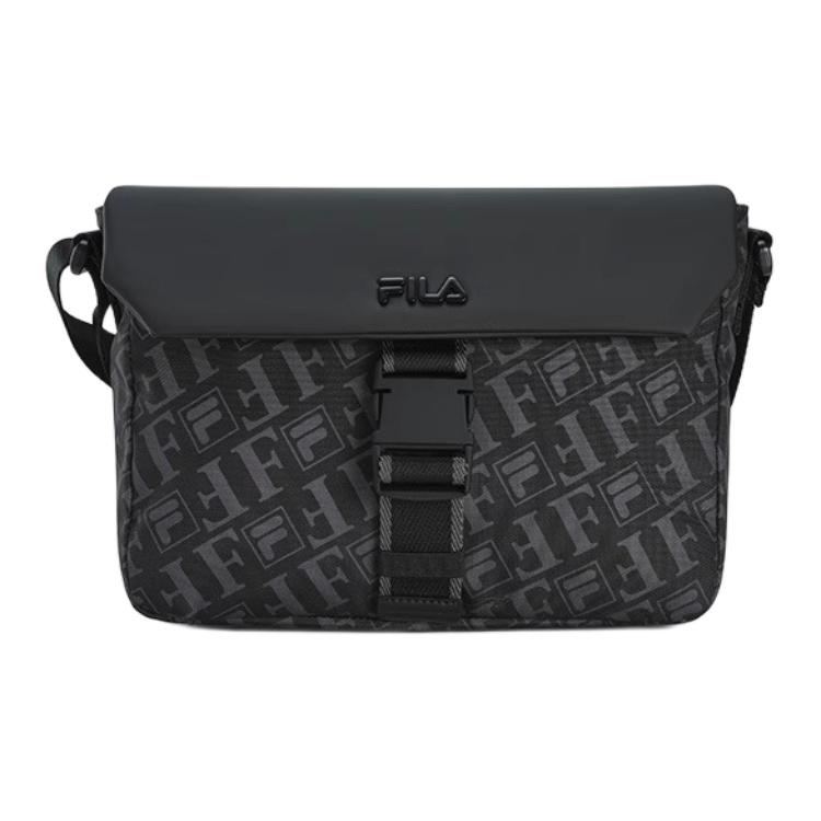 New FILA Fabric Crossbody Bag, Shoulder Bag Regular XS Men's Jet Black F13M448104FBK