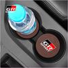 Car Leather Water Coaster Non-Slip Mat Car Bottle Holder Insert Pad for Toyota Corolla TRD GR Yaris Chr Auris RAV4 Land Cruiser Camry Highlander