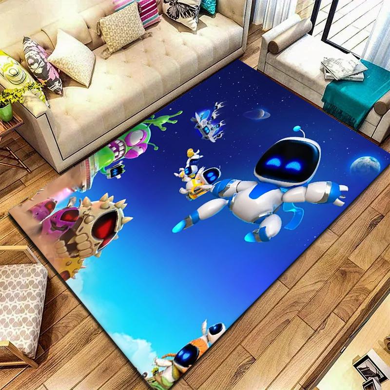ASTRO BOT Carpet Rug for Living Room Bedroom Home Sofa Decoration,Kids play Non-slip Floor Mat