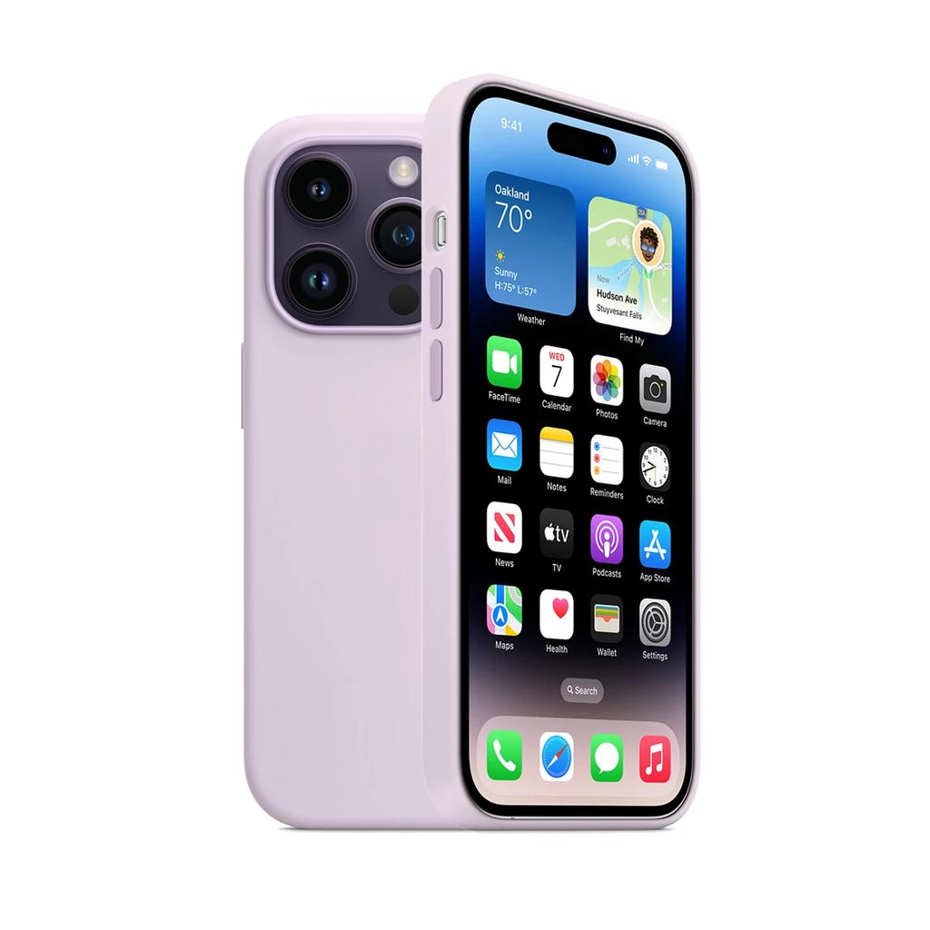 Original Wireless Charging Cover for IPhone 14 Pro Max Plus Apple Case Magsafe Liquid Silicone Case Magnetic Full Protect Cover