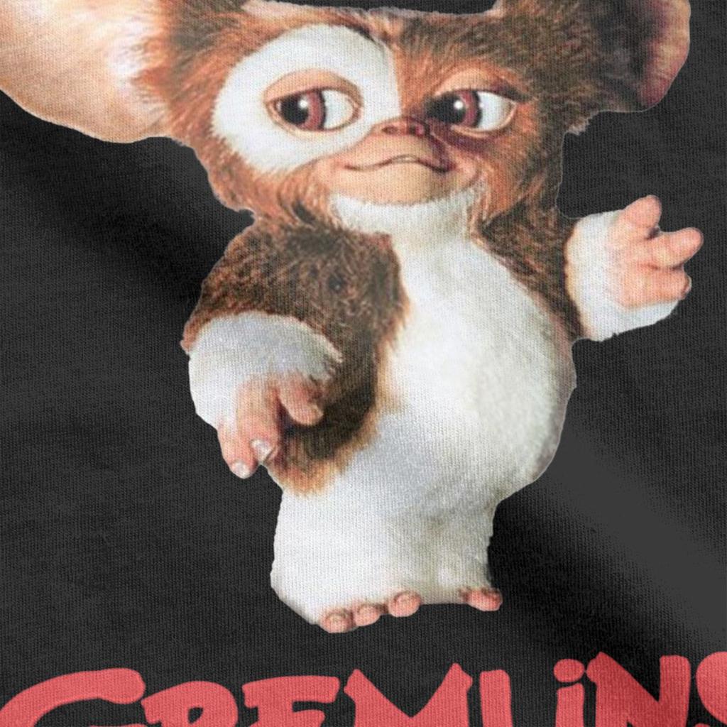 Ανδρικά T-Shirts Gizmo Ταινία Δεκαετίας '80 Αστεία Μπλουζάκια Κοντομάνικα Μπλουζάκια με Στρογγυλή Λαιμόκοψη Καθαρό Βαμβάκι Ρούχα Μεγάλου Μεγέθους