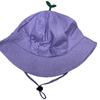 New Cute Baby Fisherman Hat with Sprout Spring Summer Children Drawstring Bucket Hat Solid Color Boys Girls Beach Panama Sun Cap