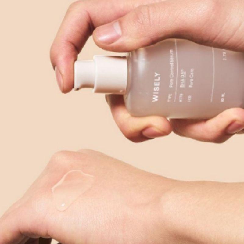 WISELY BHA Siero Esfoliante Cura Pori, 1 pezzo, 80ml